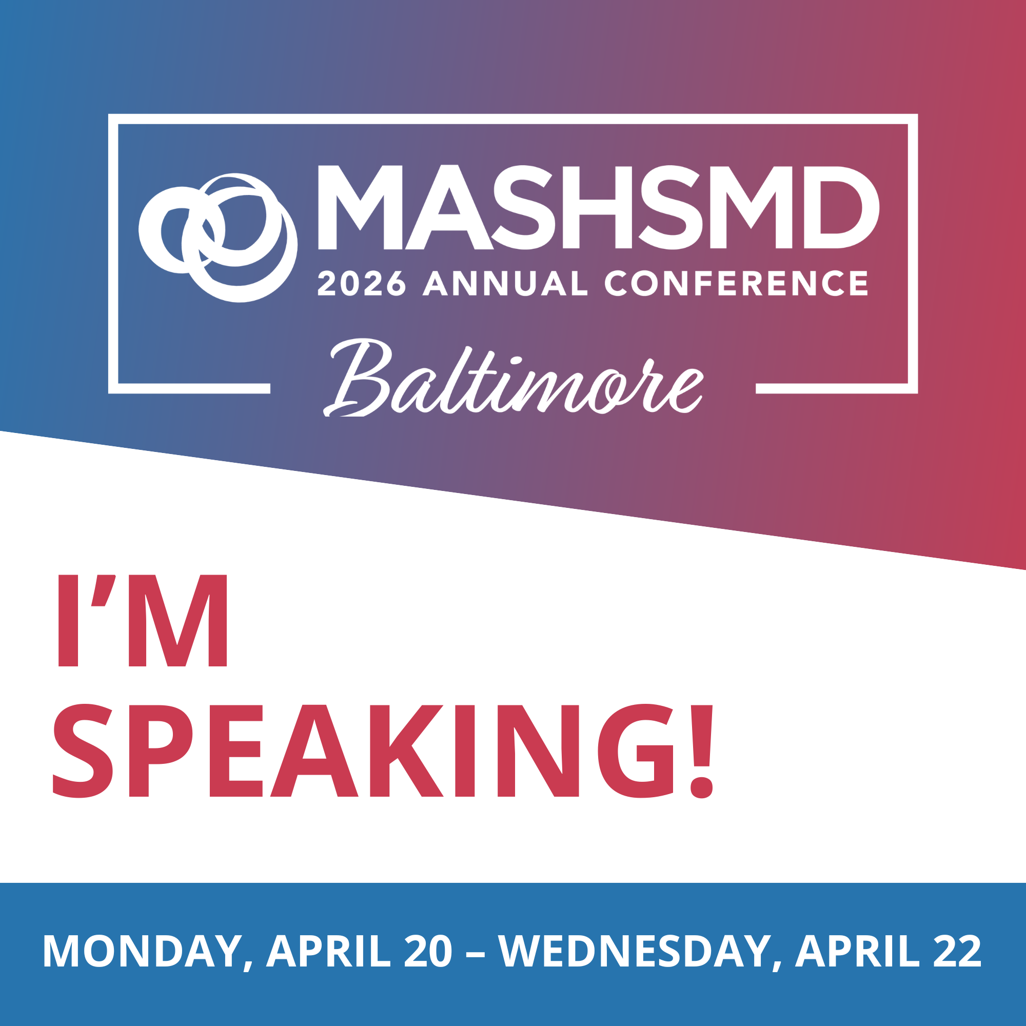 speaker social media badge